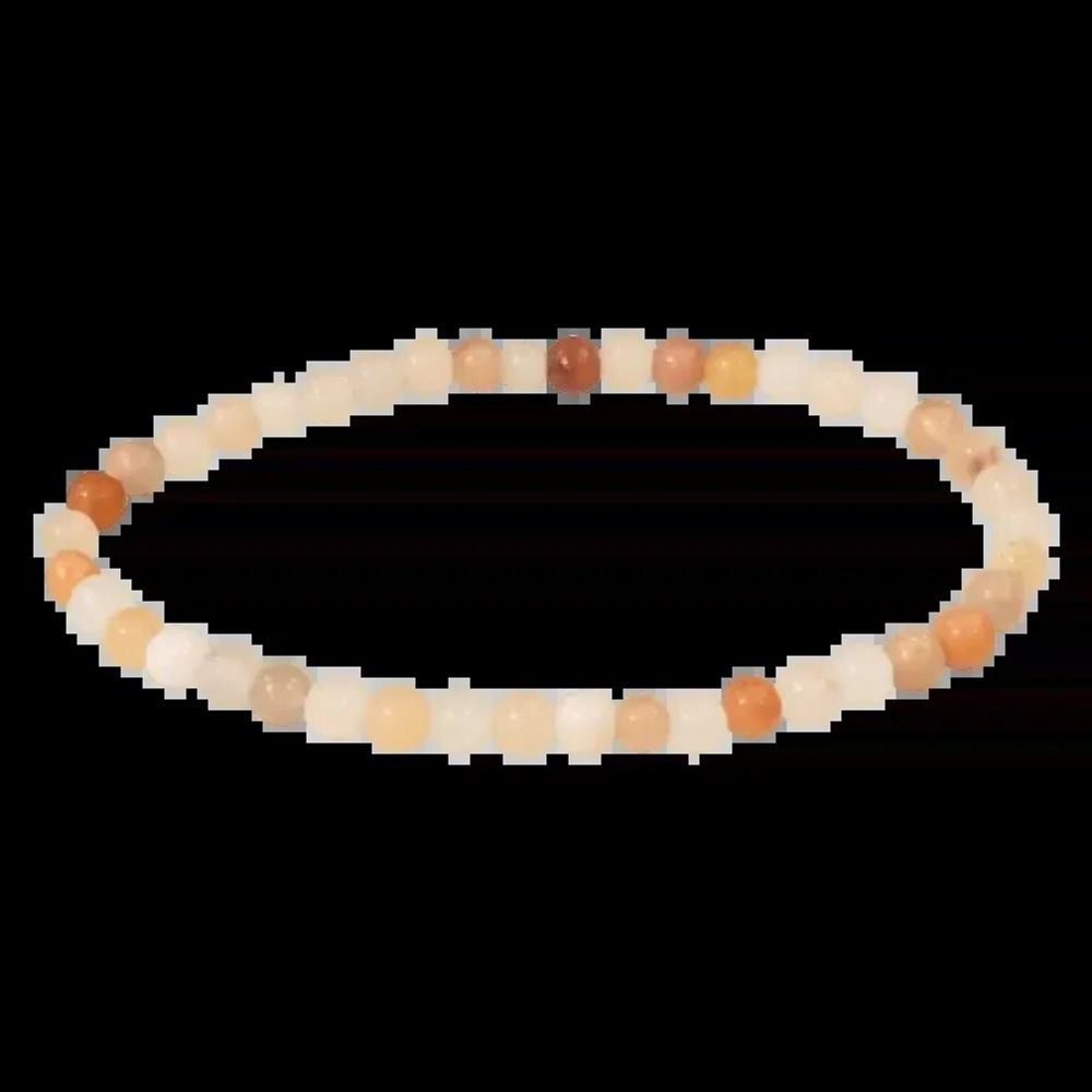 Bracelets - Bracelet Aventurine Pêche A perles 4mm - ARABESK