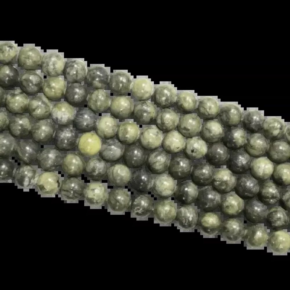 Jewelry - Jade Nephrite A beads 10mm on 40cm wire - ARABESK