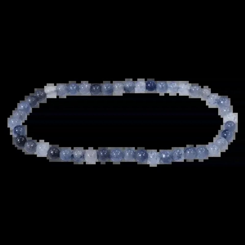 Bracelets - Bracelet Aventurine bleue A perles 4mm - ARABESK