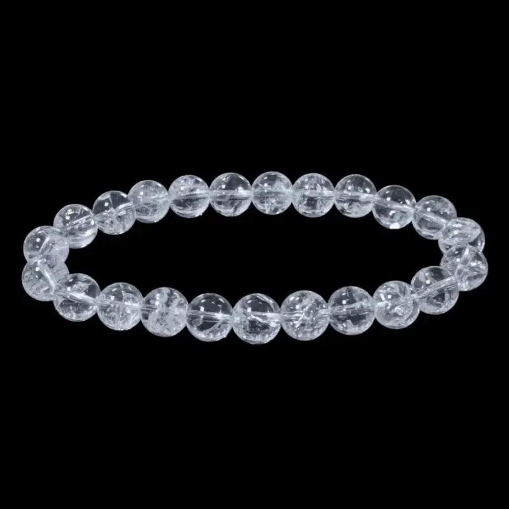 Bracelets - Bracelet Cristal de Roche Rainbow AA perles 9-10mm - ARABESK