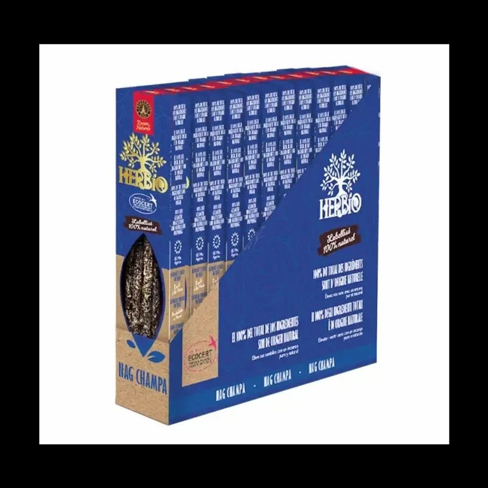 Senteurs - Encens Smudge Ecocert Herbio Nag Champa 20g - ARABESK
