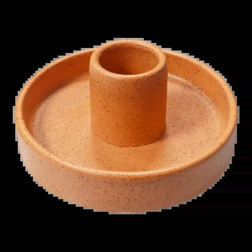 Senteurs - Porte Encens Céramique Orange pour Palo Santo 10.50cm - ARABESK