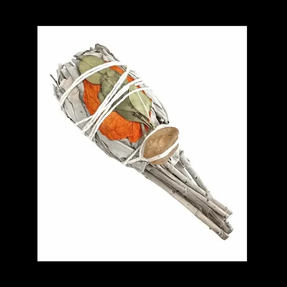 Scents - White Sage Torch with Citrine 25-30g 11cm - ARABESK