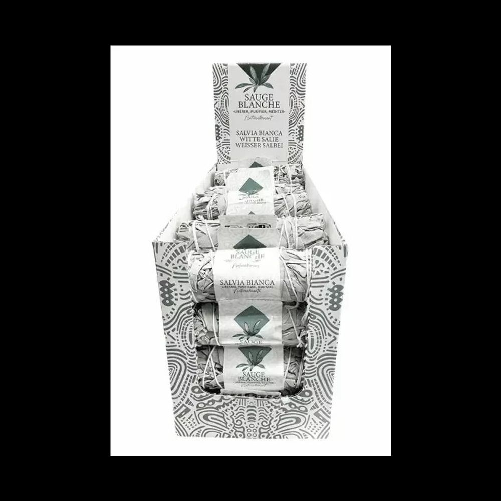 Scents - Display California white sage bundle 25-30g 10cm x24 - ARABESK