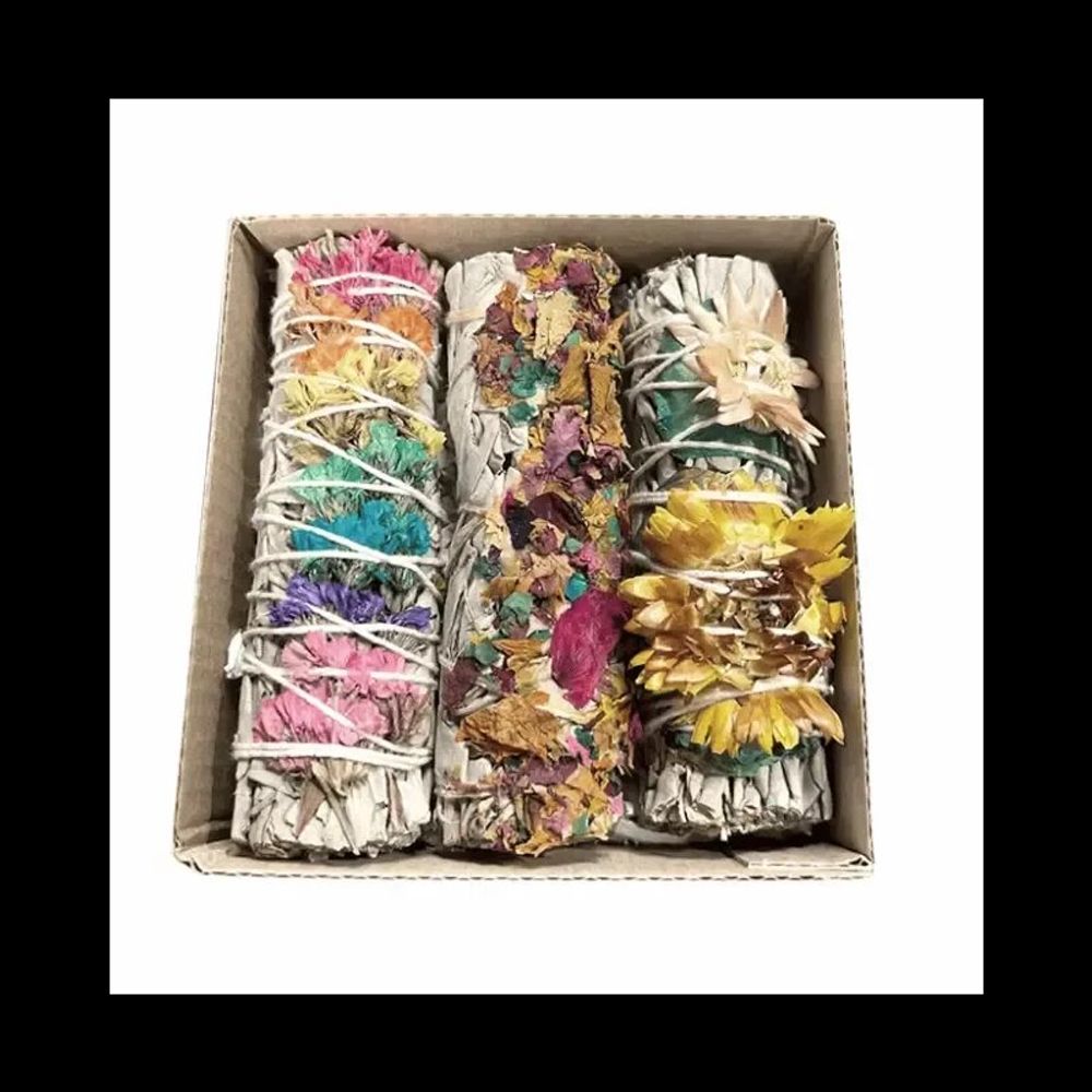 Scents - Set Flower Petals & White Sage Bundle 25-30gr 10cm - ARABESK