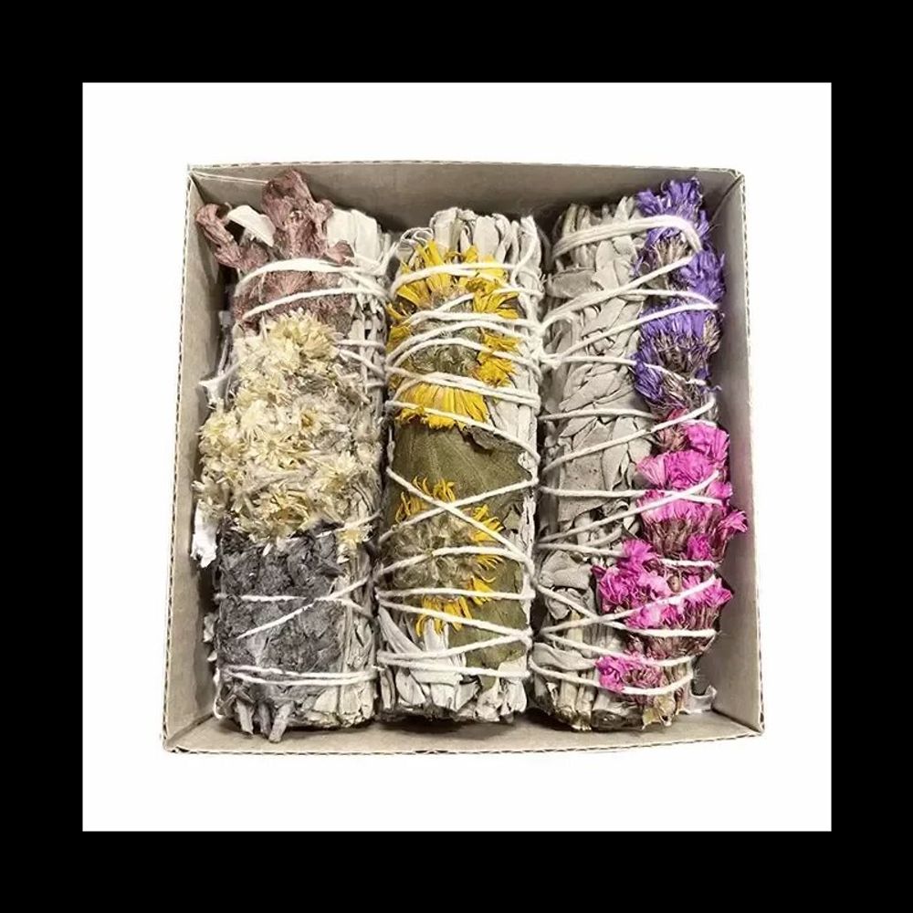Scents - Set Petals of Sweetness & White Sage Bundle 25-30gr 10cm - ARABESK