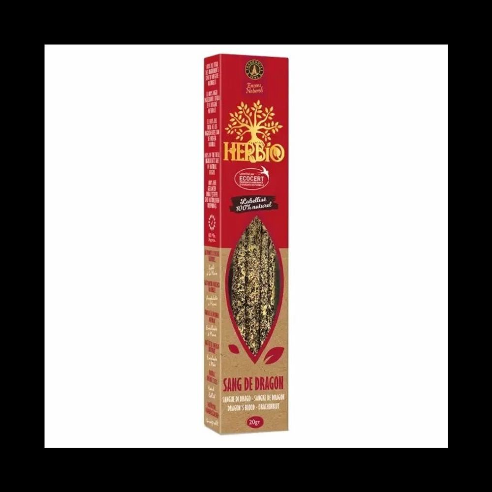 Scents - Smudge Incense Ecocert Herbio Dragon's Blood 20g - ARABESK