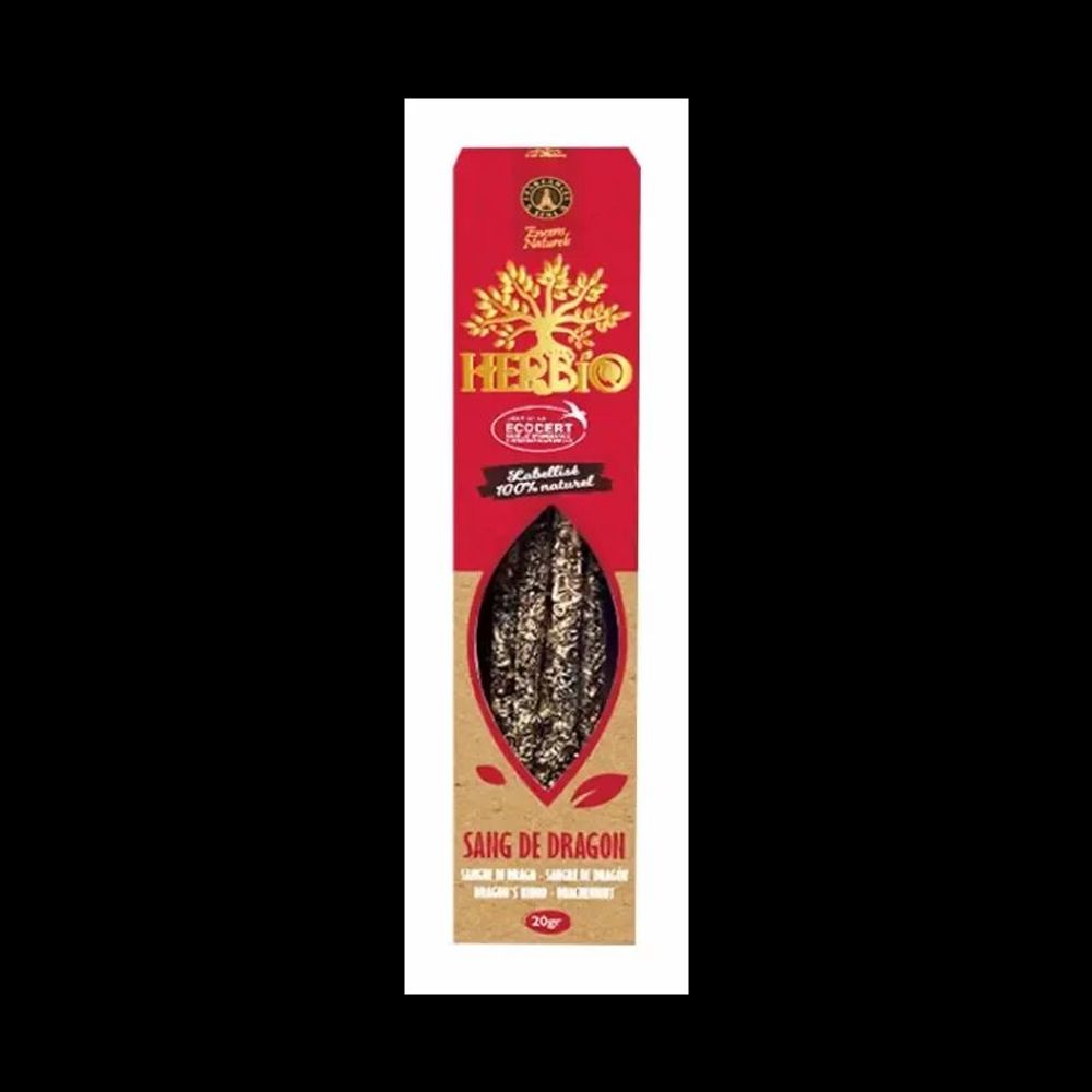 Scents - Smudge Incense Ecocert Herbio Dragon's Blood 20g - ARABESK