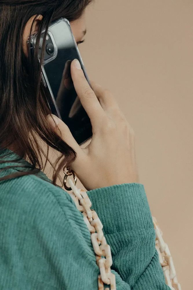 Gifts - Hold On PHONE CHAIN GRY - FOLIE À TROIS