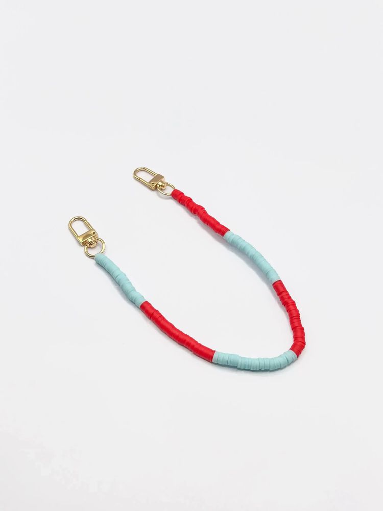 Cadeaux - Poppy Short CORDON DE TÉLÉPHONE BLEU - FOLIE À TROIS