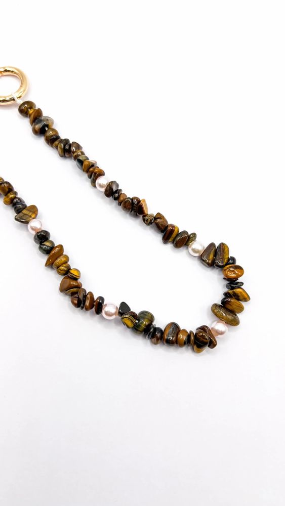 Cadeaux - Lagoon Stones Short TÉLÉPHONE SANGLE BLEU - FOLIE À TROIS