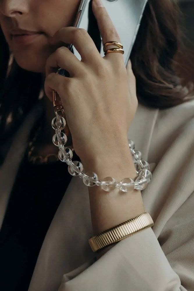 Cadeaux - Juniper Short SANGLE DE TÉLÉPHONE BRN - FOLIE À TROIS