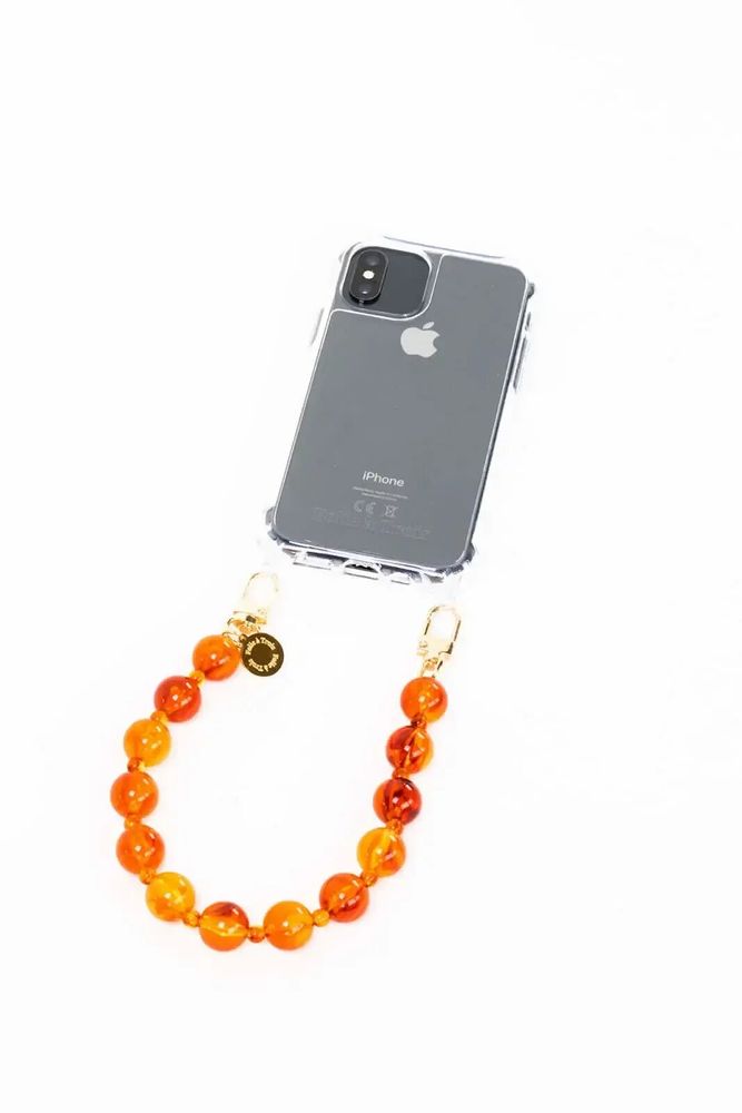 Cadeaux - Juniper Short SANGLE DE TÉLÉPHONE BRN - FOLIE À TROIS