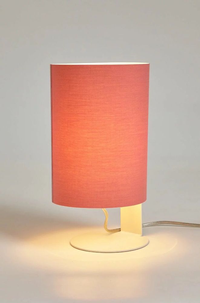 Table lamps - CLIPAM table lamp in white with cotton lampshades - LUXCAMBRA