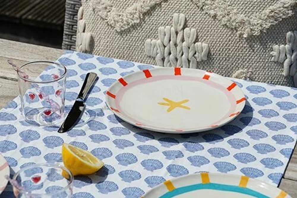 Everyday plates - Plate marine / set of 4 - AND NOOK