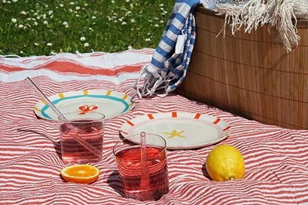 Everyday plates - Plate marine / set of 4 - AND NOOK