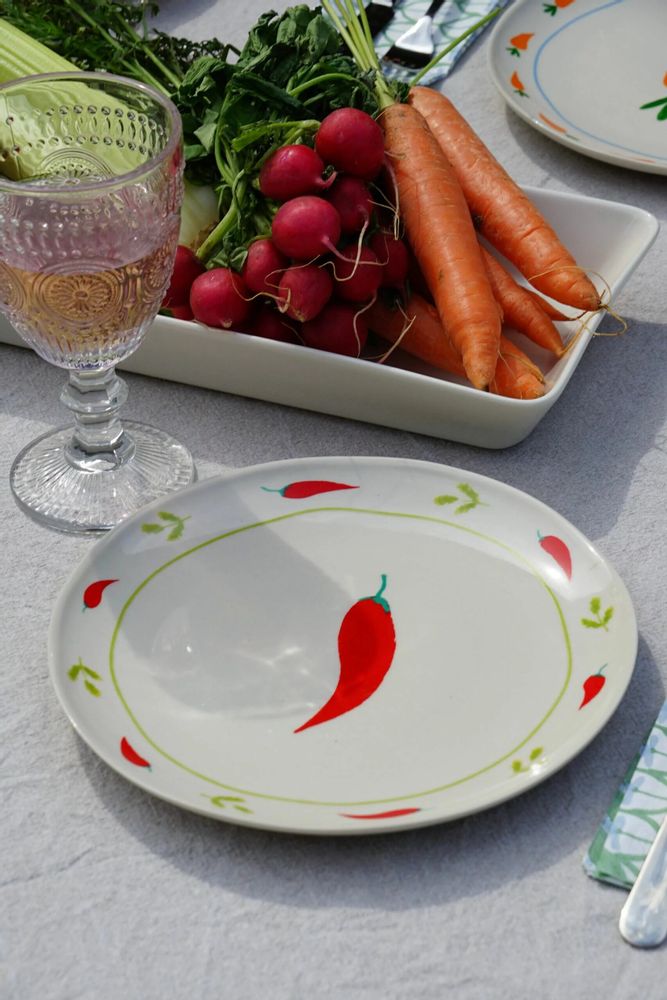 Everyday plates - Plate vegetables / set of 4 - AND NOOK