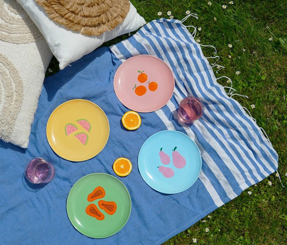 Everyday plates - Plate juicy / set of 4 - AND NOOK