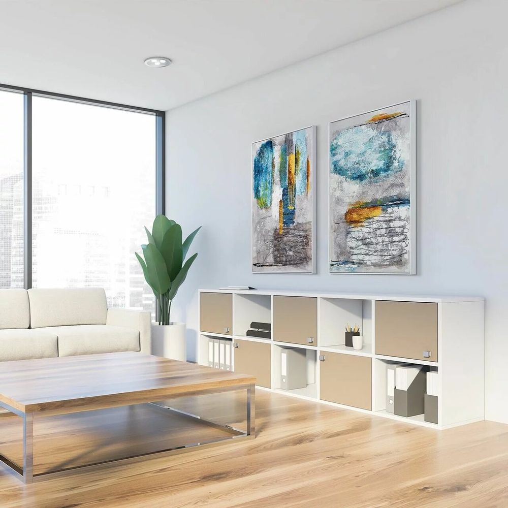 Services - 'Arona II' - Œuvre Originale - 80x110 cm - PERSPECTIVA 10