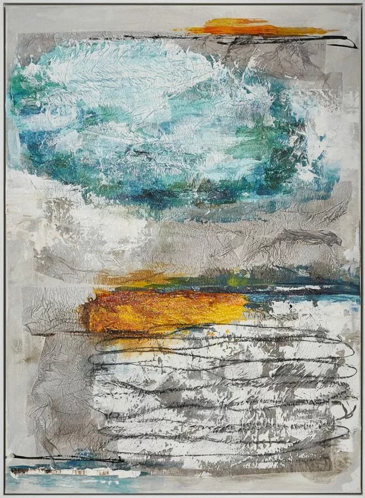 Services - 'Arona II' - Œuvre Originale - 80x110 cm - PERSPECTIVA 10