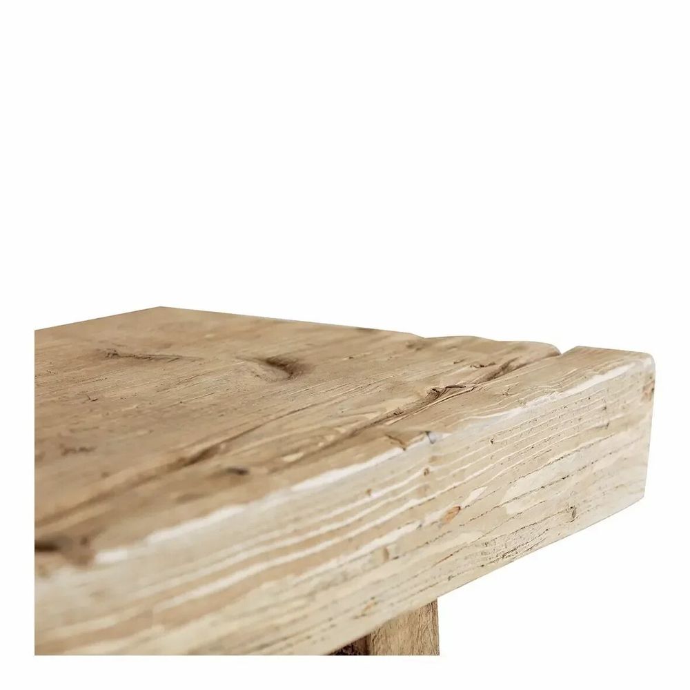 Benches - BAO bench recycled natural elm 150x40x47 - BLANC D'IVOIRE