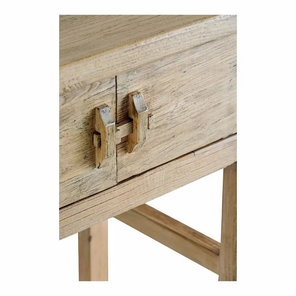Consoles - Console BAO orme naturel recyclé 145x45x85 - BLANC D'IVOIRE