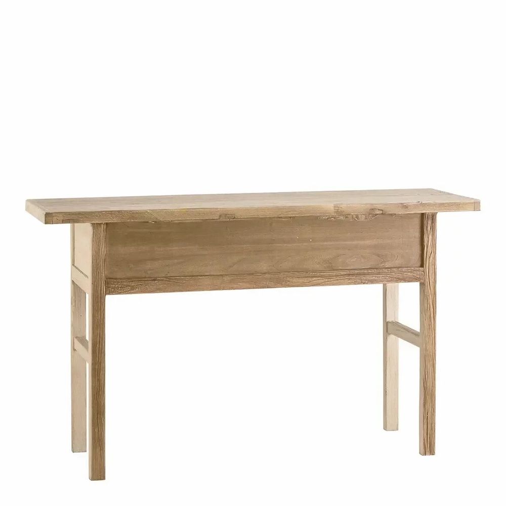 Consoles - Console BAO orme naturel recyclé 145x45x85 - BLANC D'IVOIRE