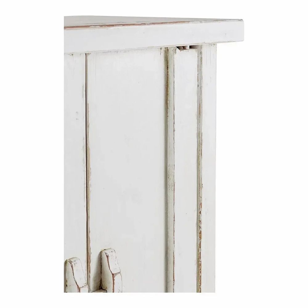 Wardrobe - BAO sideboard recycled white elm 80x35x145 - BLANC D'IVOIRE