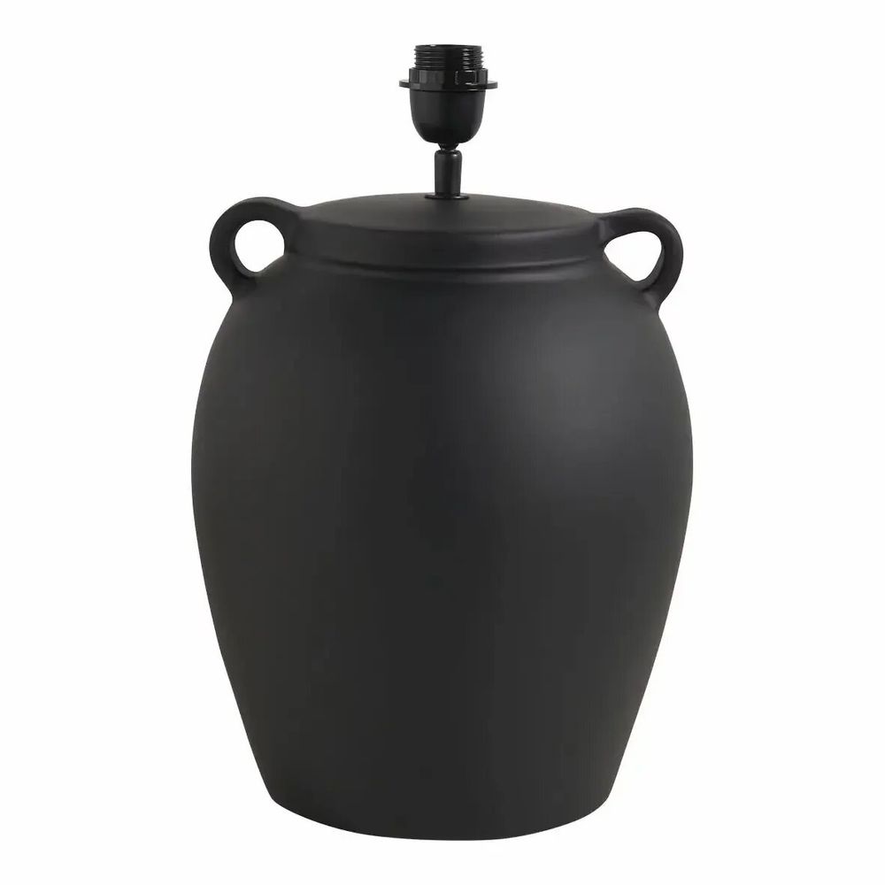 Table lamps -
AMPHORE black ceramic lamp base dia 29x44.5 - BLANC D'IVOIRE