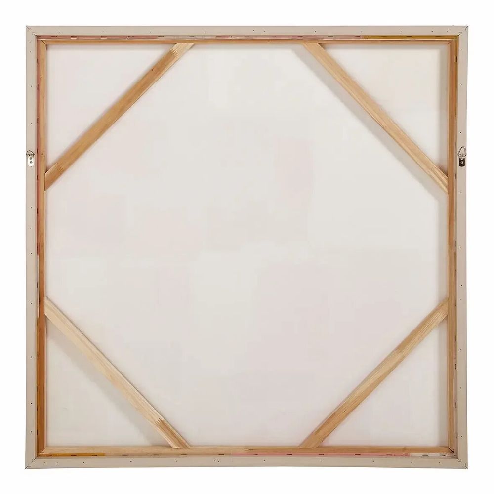 Paintings - AWAKENING PASTEL painting white and pink oil painting 90x90 - BLANC D'IVOIRE