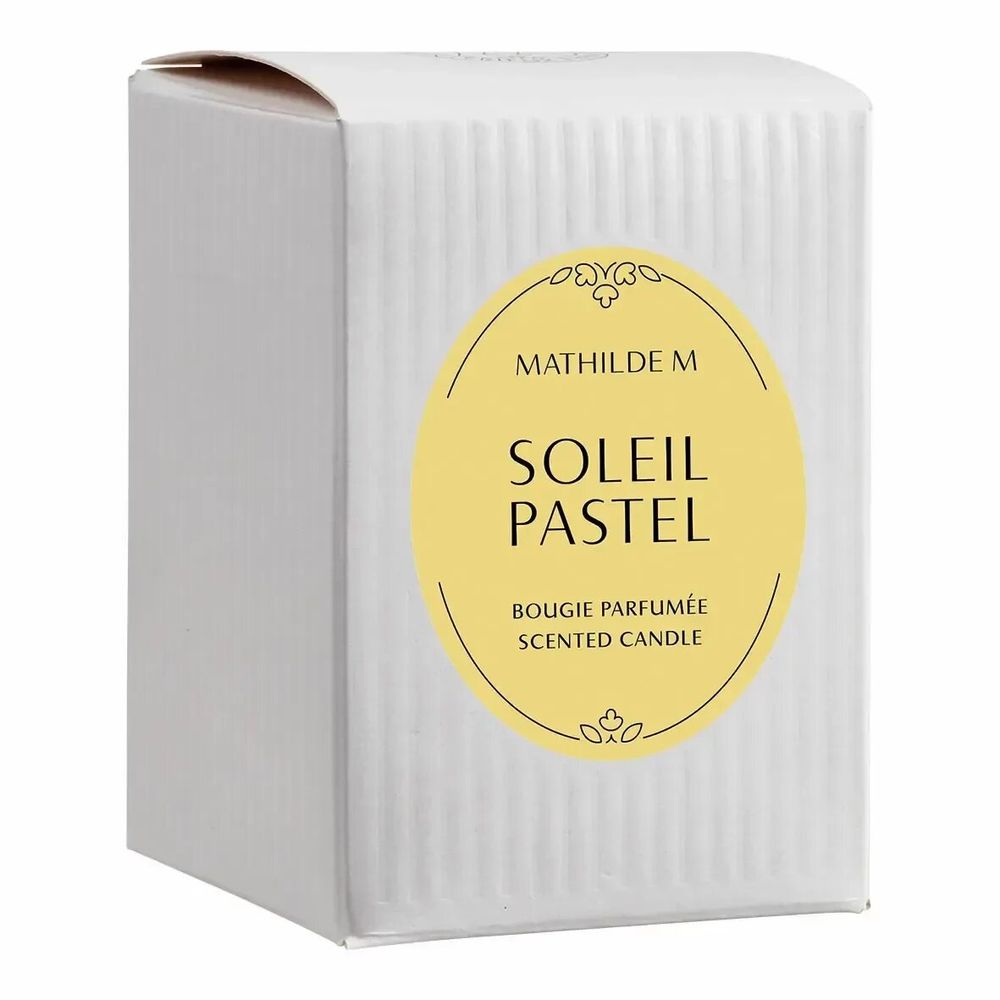 Bougies - Bougie parfumée Les Intemporelles 145 g - Soleil Pastel - MATHILDE M.