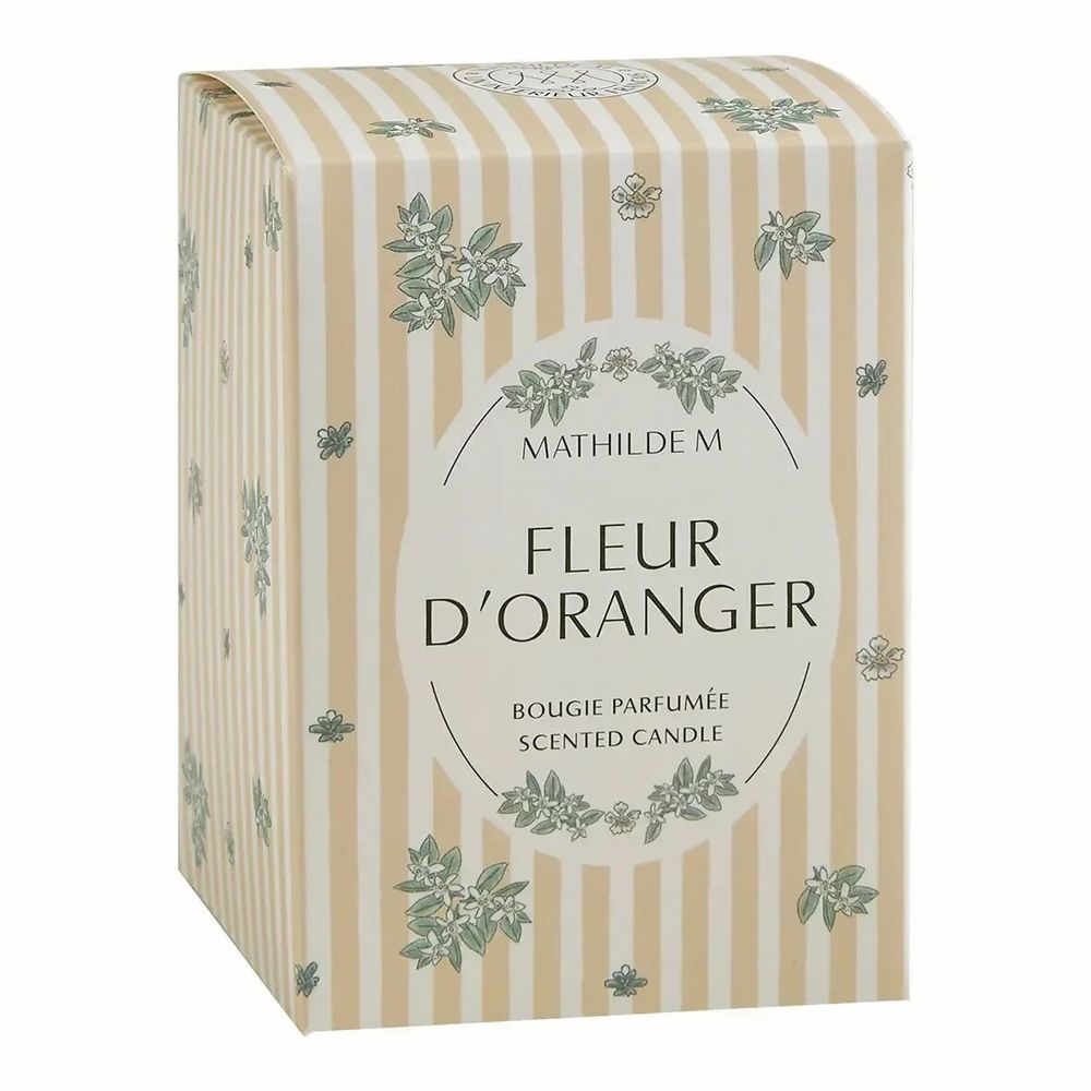 Candles - Les Intemporelles en Fleurs scented candle 145 g - Orange Blossom - MATHILDE M.