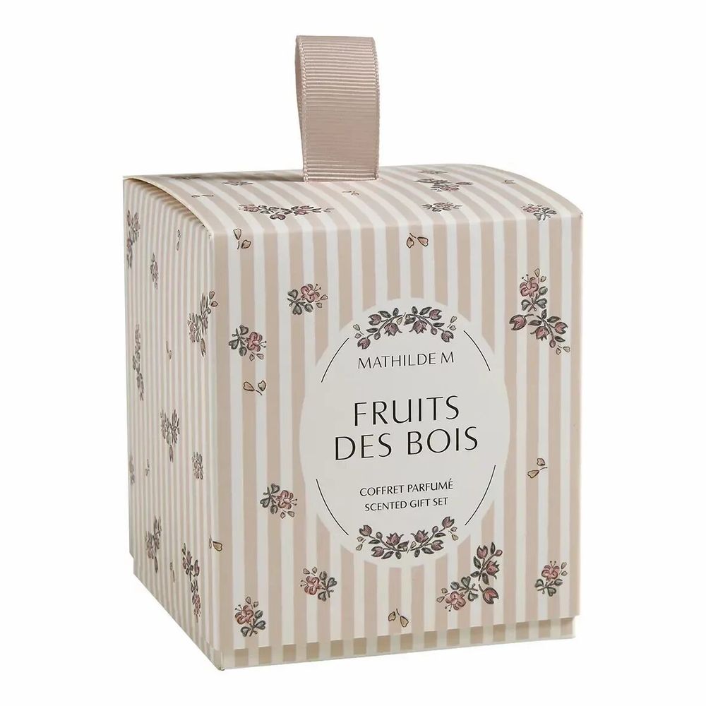 Coffrets et boîtes - Coffret Les Intemporelles en Fleurs parfum d'ambiance et décor - Fruits des Bois - MATHILDE M.