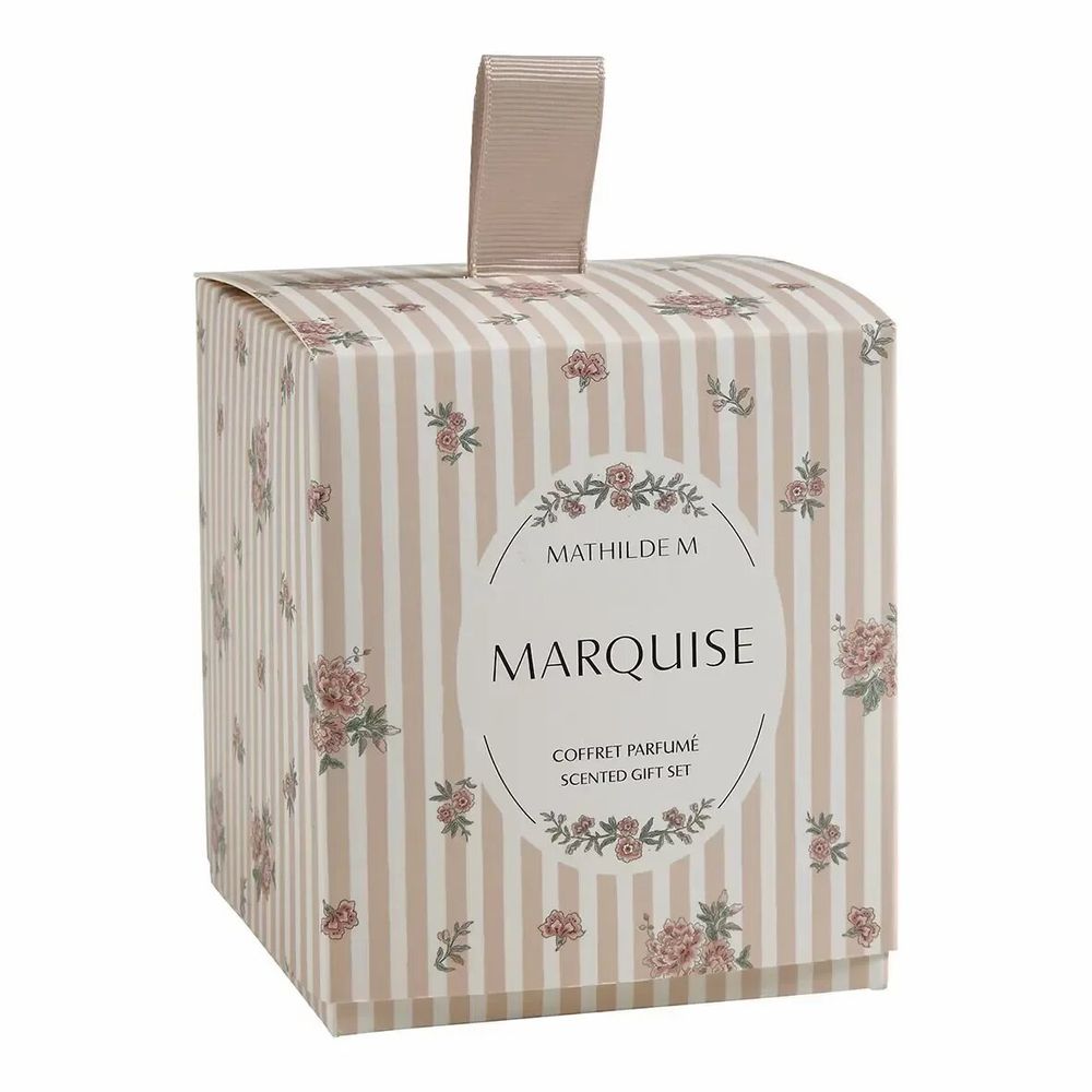 Coffrets et boîtes - Coffret Les Intemporelles en Fleurs parfum d'ambiance et décor - Marquise - MATHILDE M.