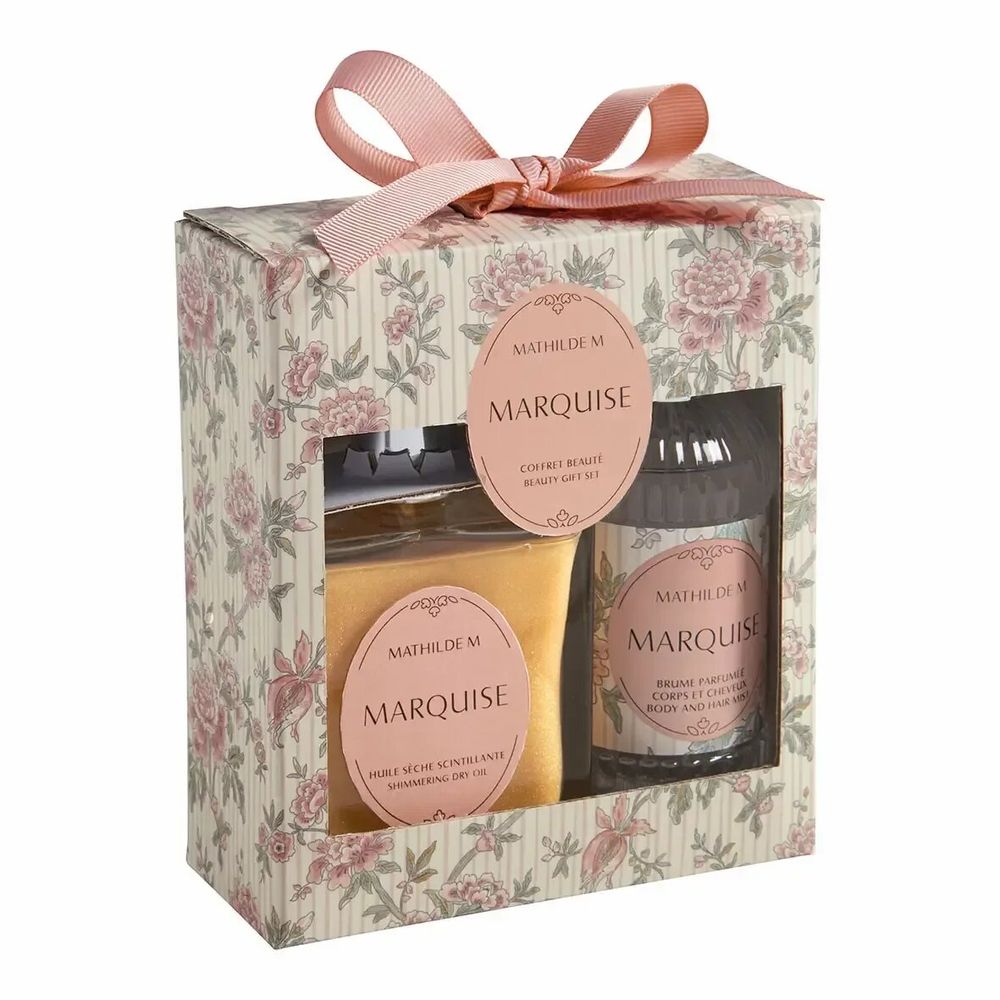Coffrets et boîtes - Coffret parfumé huile sèche 100 ml et brume 75 ml - Marquise - MATHILDE M.