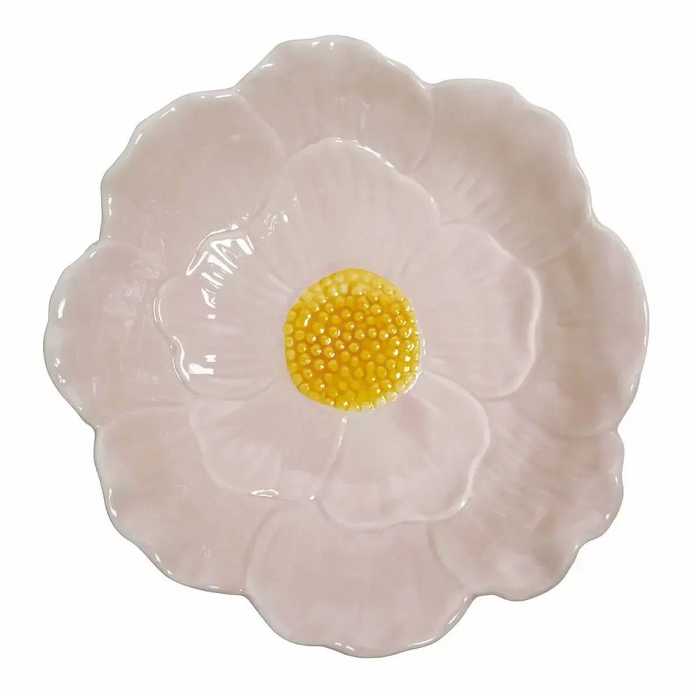 Bowls - Tulip bowl in light pink stoneware dia 19 x 4.7 cm - MATHILDE M.