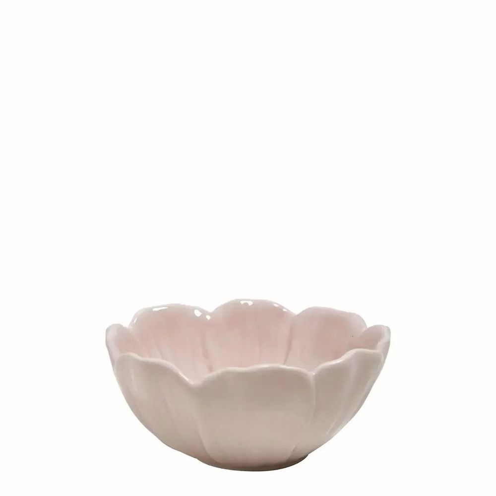 Bowls - Tulip bowl in light pink stoneware 11.5 x 5 cm - MATHILDE M.