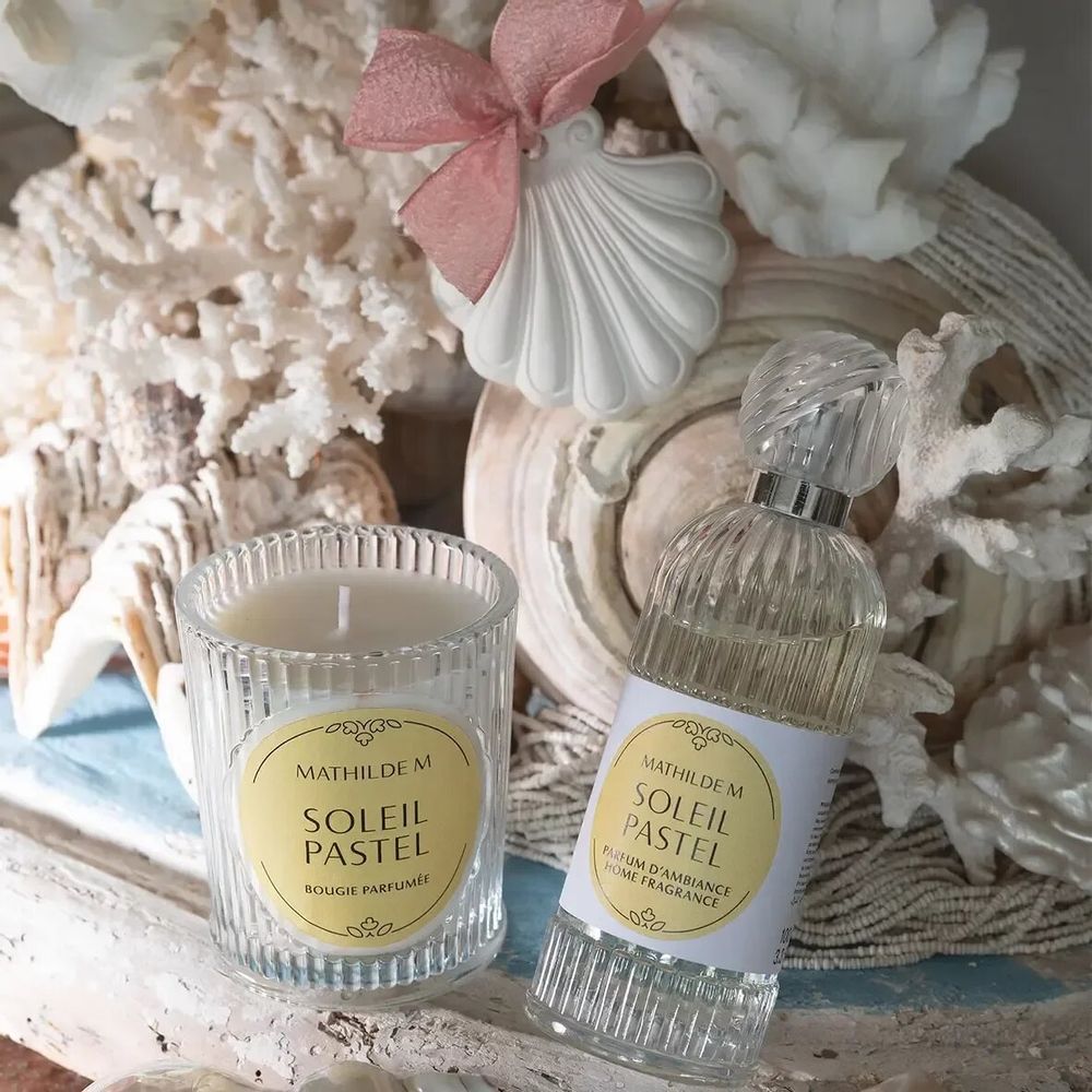 Home fragrances - Scented decor Shell small model - Soleil Pastel - MATHILDE M.