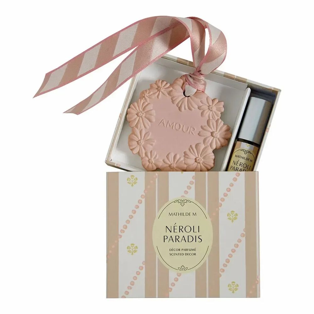 Coffrets et boîtes - Décor parfumé et concentré de parfum Bain de Soleil - Néroli Paradis - MATHILDE M.