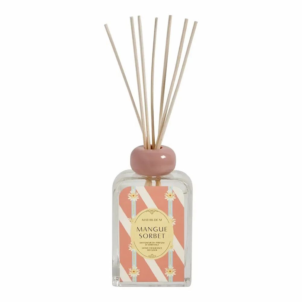 Scent diffusers - Bain de Soleil room fragrance diffuser 150 ml - Mango Sorbet - MATHILDE M.
