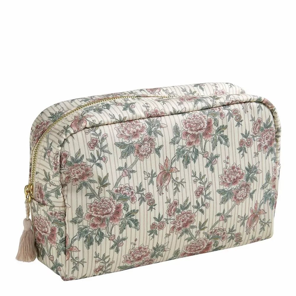 Clutches - Marquise large rectangular fabric toiletry bag - MATHILDE M.