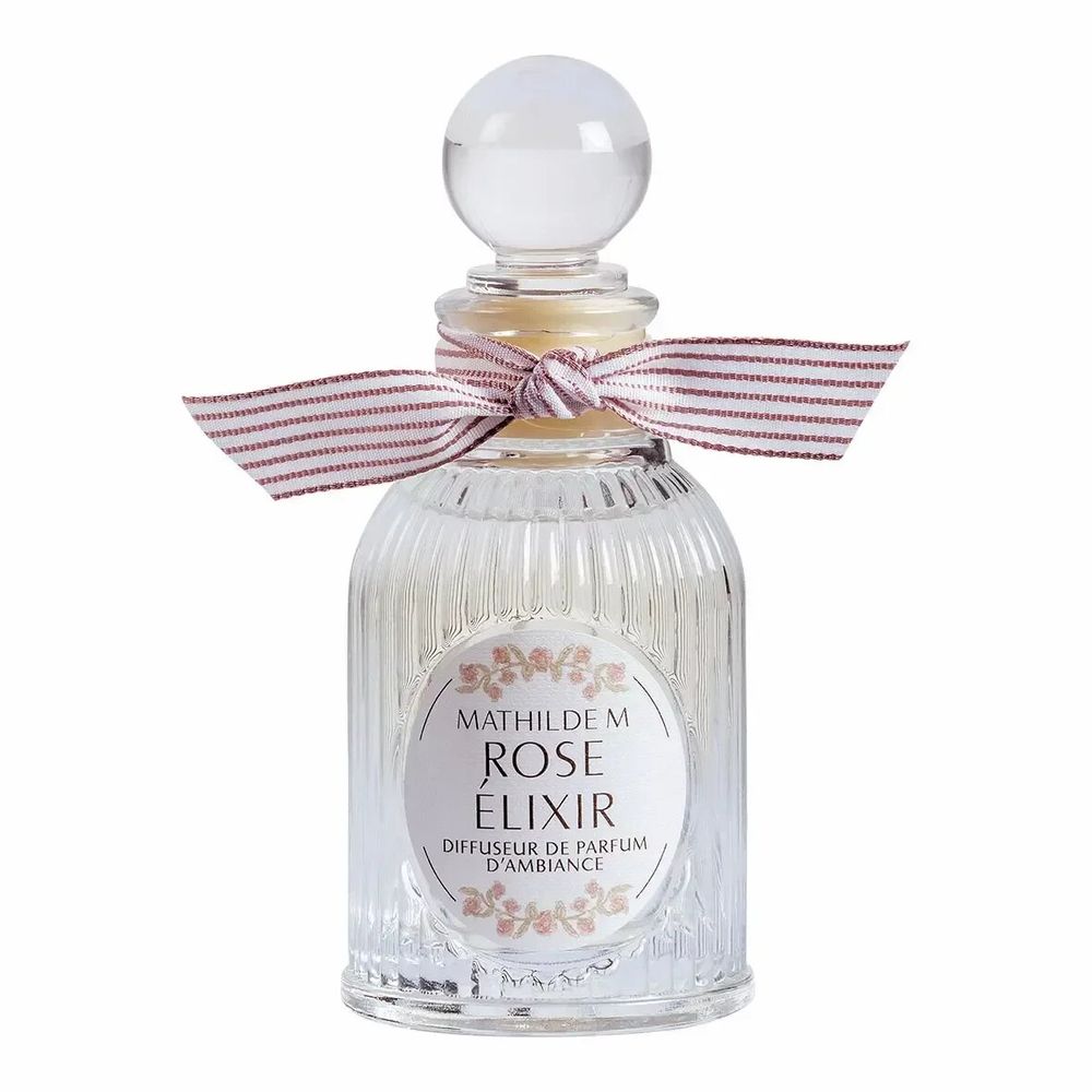 Diffuseurs de parfums - Diffuseur de parfum d'ambiance Les Intemporelles en Fleurs 90 ml - Rose Elixir - MATHILDE M.