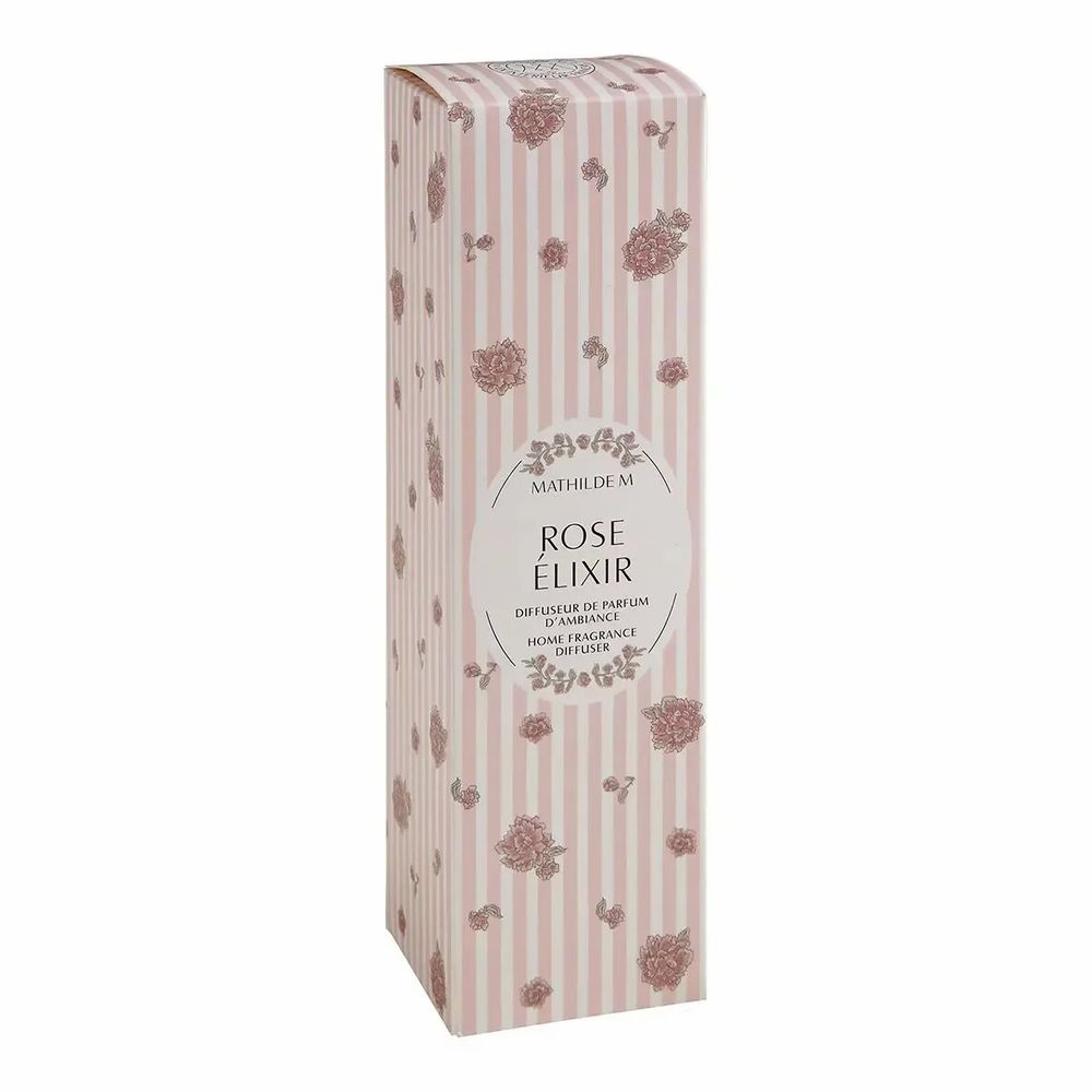 Diffuseurs de parfums - Diffuseur de parfum d'ambiance Les Intemporelles en Fleurs 90 ml - Rose Elixir - MATHILDE M.