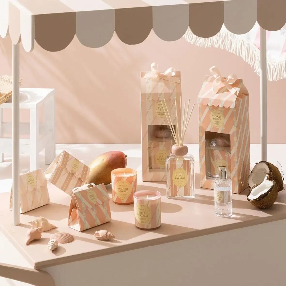 Scent diffusers - Bain de Soleil room fragrance 75 ml - Perle de Coco - MATHILDE M.