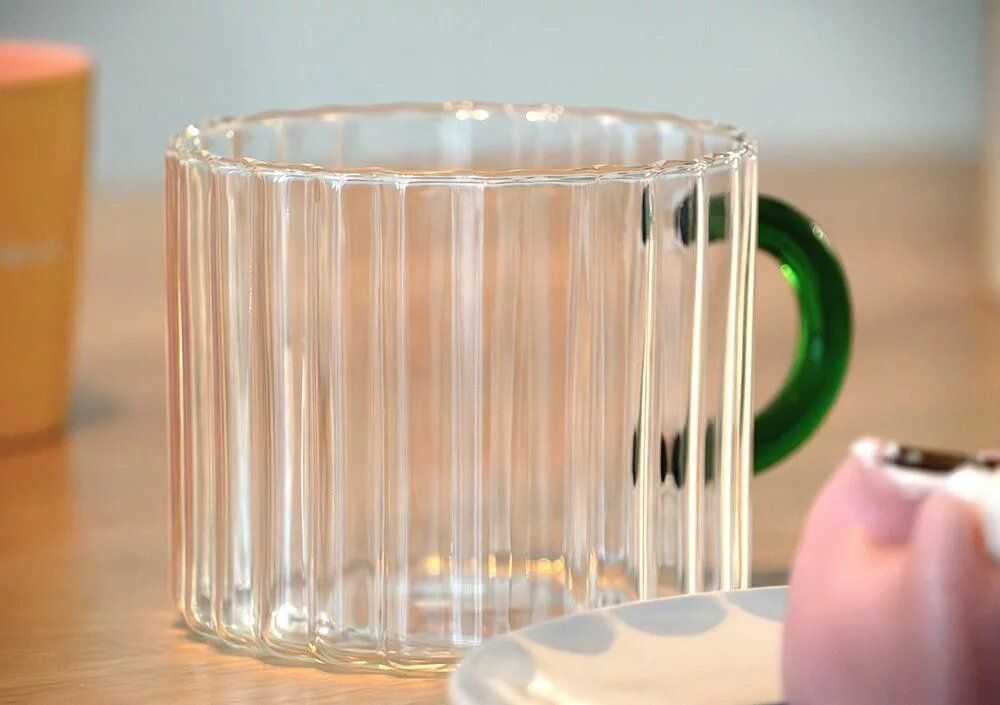 Glass - Glass whimsey rainbow / set of 4 - AND NOOK