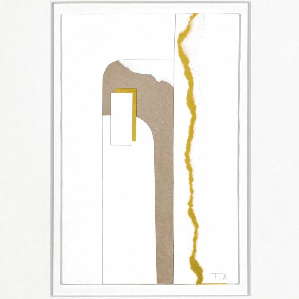 Services - 'Cloud Gold 01' - Œuvre Originale - 50x70 cm - PERSPECTIVA 10