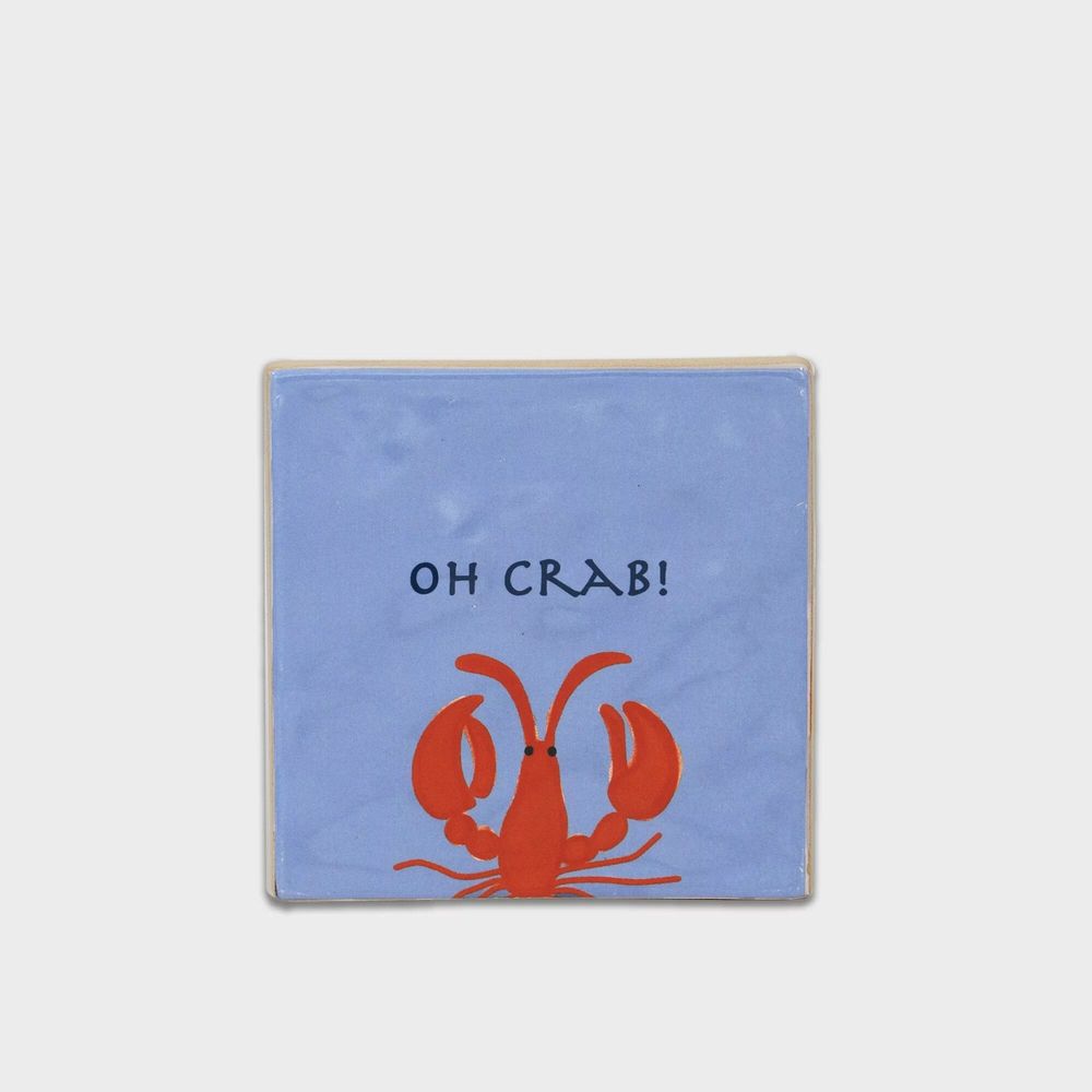 Ceramic - Ceramic tile oh crab - AND NOOK