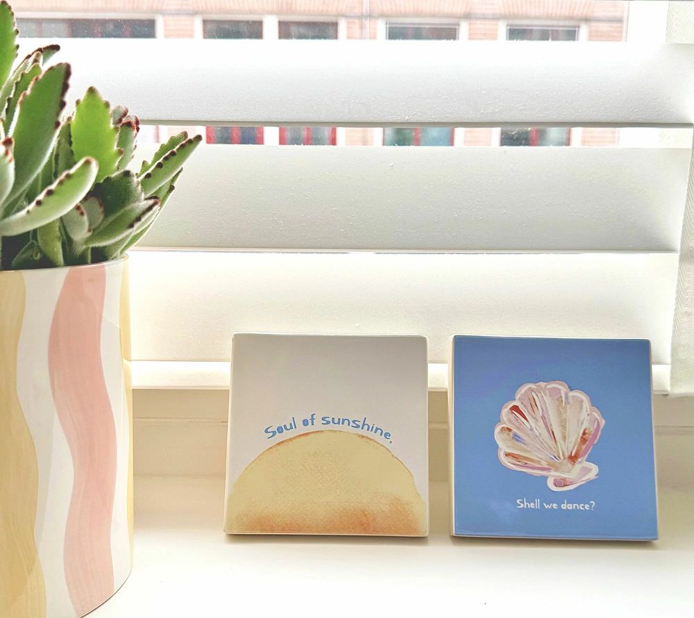 Ceramic - Ceramic tile oh crab - AND NOOK