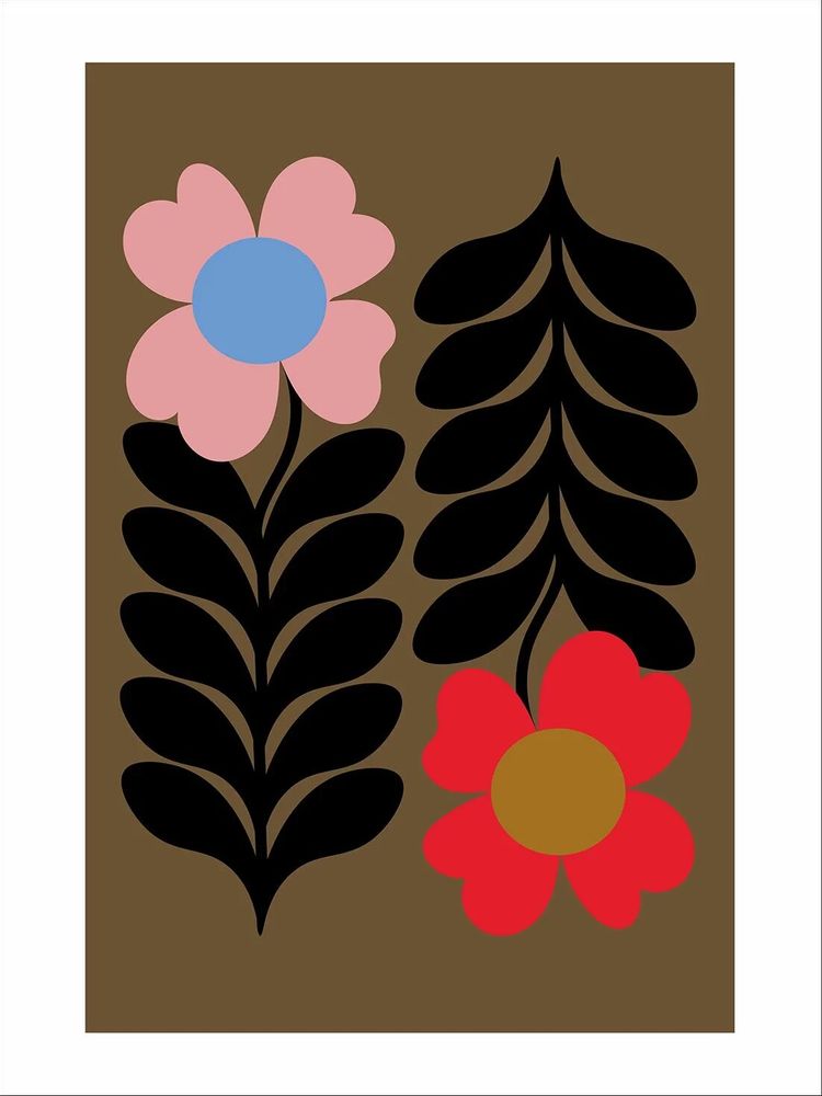 Poster - Frances Collett Collection - Chill - BLUE SHAKER