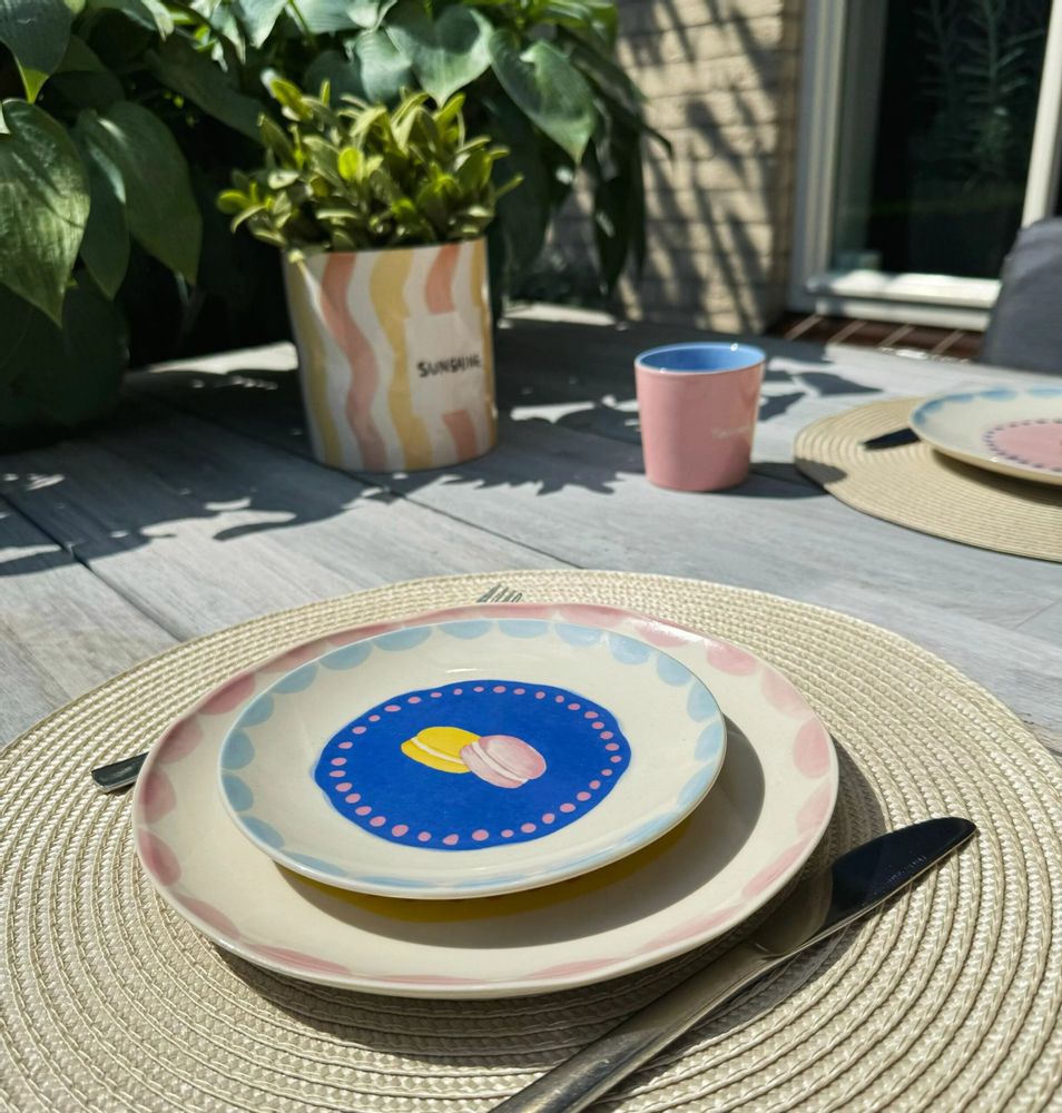 Everyday plates - Plate sweet pastry / set of 4 - AND NOOK